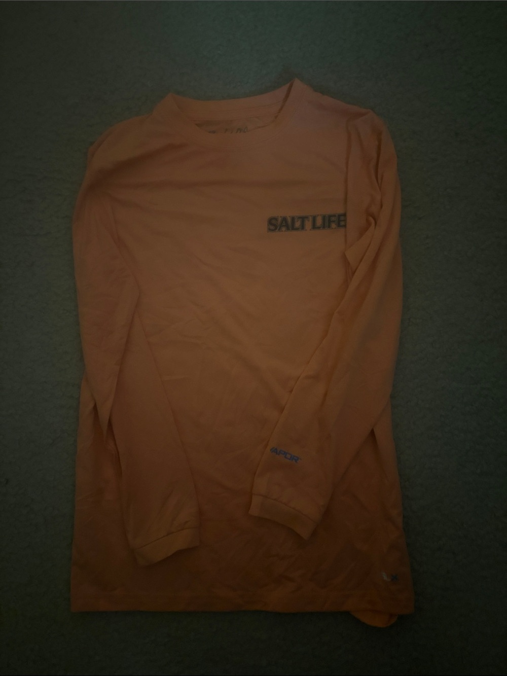 Salt Life youth small Long Sleeve Tee - Orange